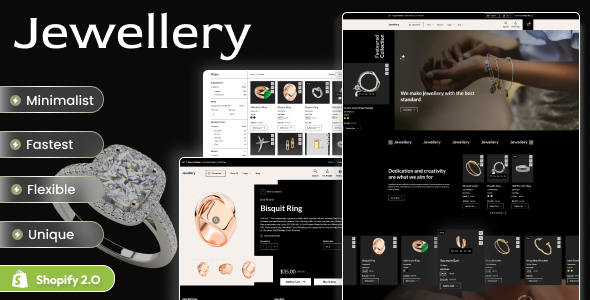 Jewellery - Morden Diamond Shopify 2.0 Theme - Fashion Shopify