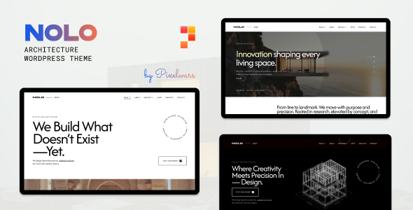 Nolo - Architecture WordPress Theme - Portfolio Creative