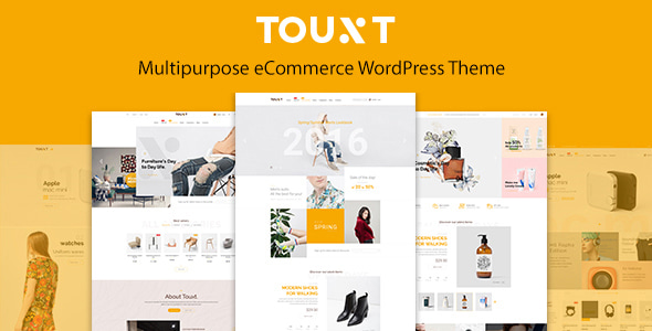 Touxt Multipurpose WooCommerce WordPress Theme - WooCommerce eCommerce