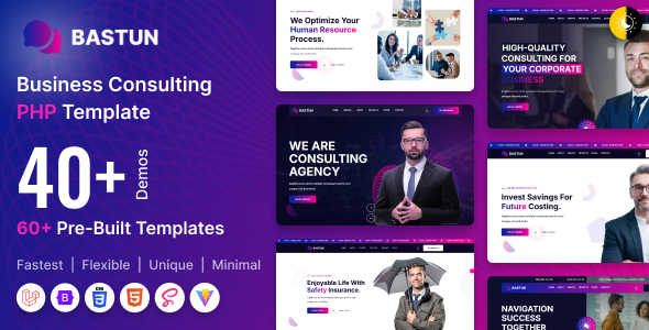 Bastun – PHP Multipurpose Business Consulting Template - Business Corporate