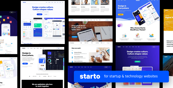 Starto | Software AI Startup WordPress - Software Technology