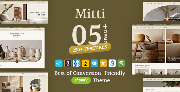 Mitti - High-Converting Home Decor & Crafts Shopify Theme - Shopping Shopify