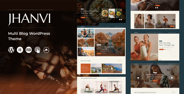 Jhanvi - Blog WordPress Theme - Blog / Magazine WordPress