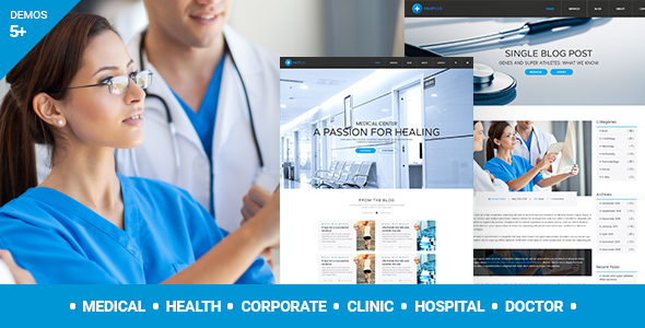 MedPlus: Health & Medical WordPress Theme - Health & Beauty Retail