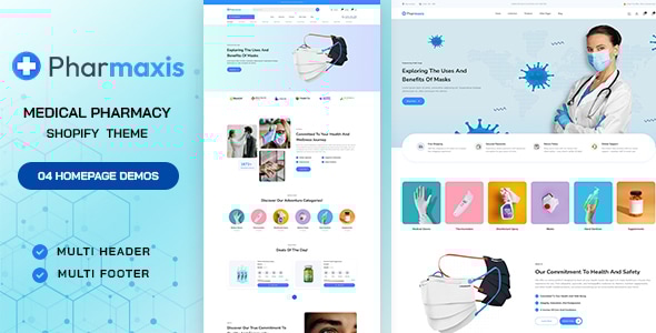 Pharmaxis - Medical Pharmacy & Drugstore Store Shopify Theme - Health & Beauty Shopify