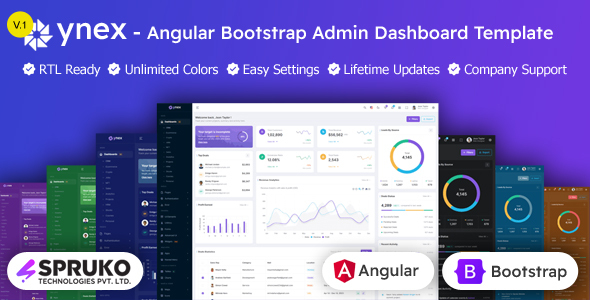 Ynex - Angular NG Bootstrap Admin Template - Admin Templates Site Templates