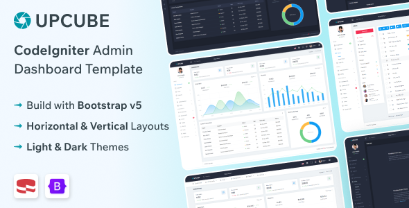 Upcube - CakePHP Admin & Dashboard Template - Admin Templates Site Templates