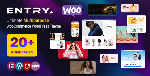 Entry - Ultimate Multipurpose WordPress Theme - WooCommerce eCommerce