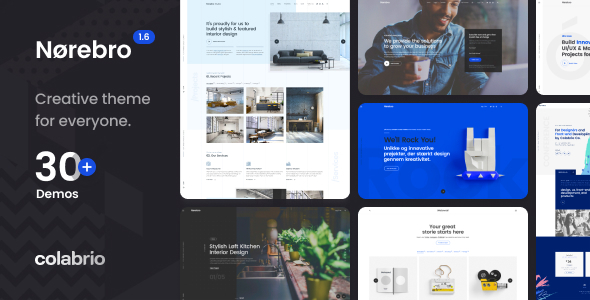 Norebro - Creative Portfolio Theme for Multipurpose Usage - Portfolio Creative