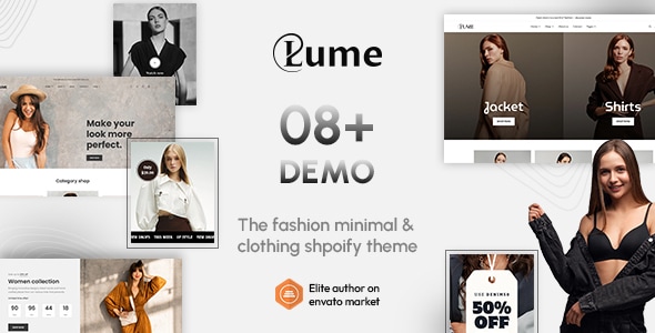 Lume – The Minimal Fashion & Clothing Shopify Theme - Fashion Shopify