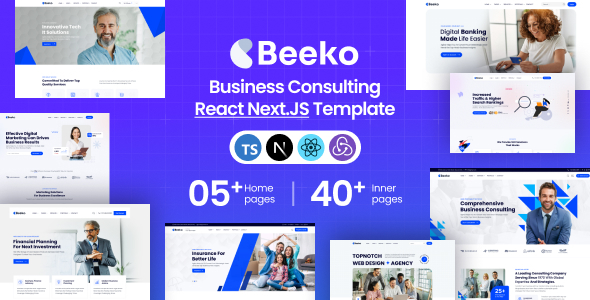 Business Consulting React Next.JS Template - Business Corporate