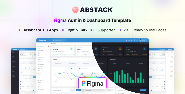 Abstack - Figma Admin & Dashboard Template - Figma UI Templates