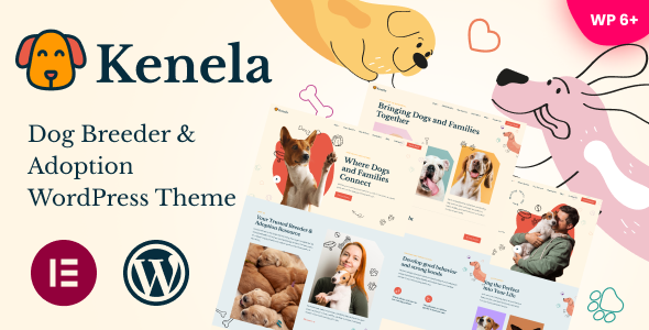 Kenela - Dog Breeder & Adoption WordPress Theme - Miscellaneous WordPress