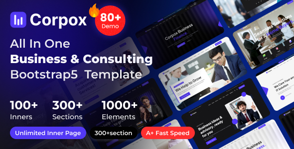 Business Consulting Bootstrap 5 Template | Corpox - Business Corporate