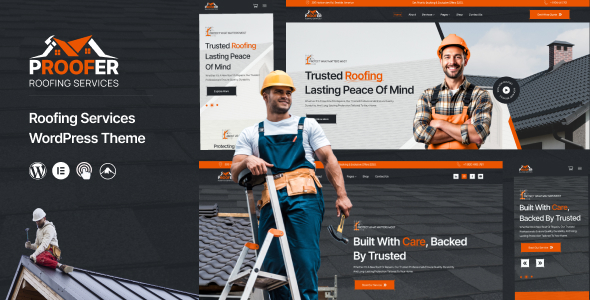 Proofer - Roofing WordPress Theme - Business Corporate