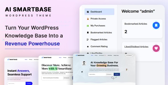 AI SmartBase – Create, Monetize & Grow Your WP Knowledge Base - Miscellaneous WordPress