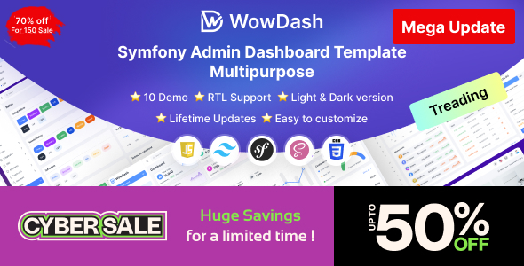 WowDash Tailwind CSS Multipurpose Admin Dashboard Symfony Template - Admin Templates Site Templates