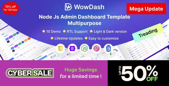 WowDash – Node Js - Multipurpose Admin Dashboard Template - Admin Templates Site Templates