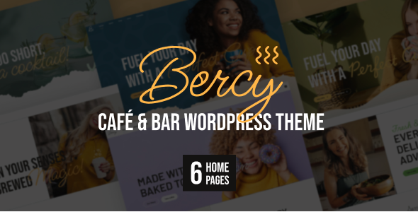 Bercy – Café & Bar WordPress Theme - Restaurants & Cafes Entertainment
