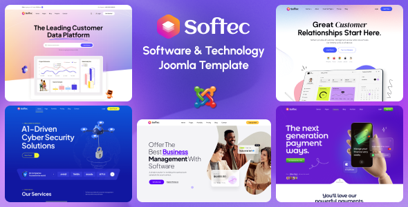 Softec - Software & Technology Joomla Template - Software Technology