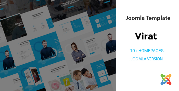 Virat - Responsive Multi-Purpose Website Joomla Template - Business Corporate