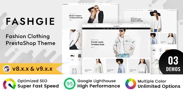 Fashgie - Fashion & Clothing Store Prestashop Theme - Fashion PrestaShop