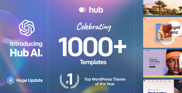 Hub - Responsive Multi-Purpose WordPress Theme - Creative WordPress