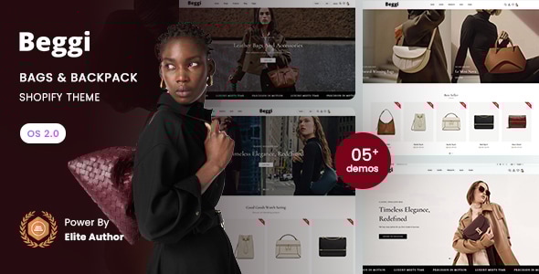 Beggi - Bag Store Shopify 2.0 Theme - Fashion Shopify