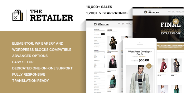 The Retailer - Premium WooCommerce Theme - WooCommerce eCommerce
