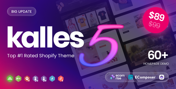 Kalles - Clean, Versatile, Responsive Shopify Theme - RTL support - Fashion Shopify