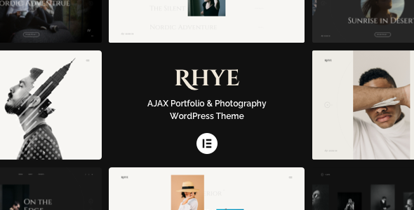 Rhye – AJAX Portfolio WordPress Theme - Portfolio Creative