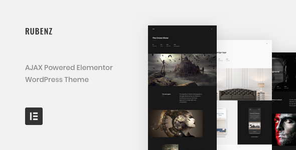 Rubenz – Creative Portfolio AJAX WordPress Theme - Portfolio Creative