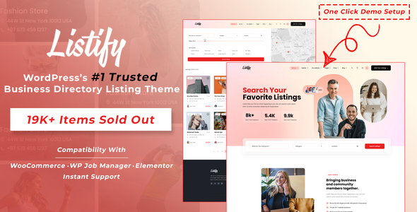 Listify - Directory & Business Listing WordPress Theme - Directory & Listings Corporate
