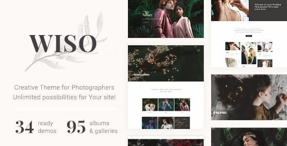 Wiso Photography | WordPress Theme - Photography Creative