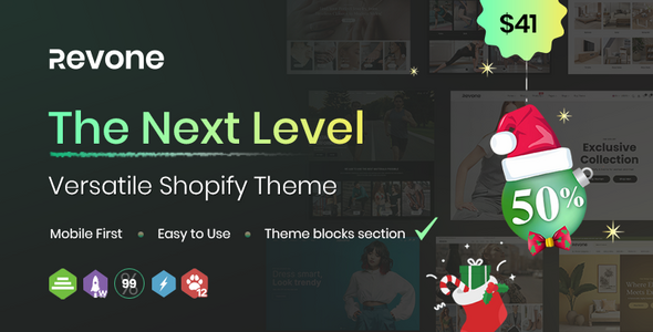 Revone - Next Level Versatile Shopify Theme - Fashion Shopify
