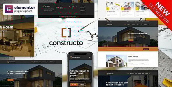 Constructo - Construction WordPress Theme - Business Corporate