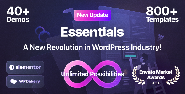 Essentials | Multipurpose WordPress Theme - Business Corporate
