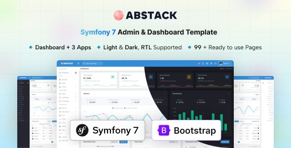 Abstack - Symfony 7 Admin & Dashboard Template - Admin Templates Site Templates