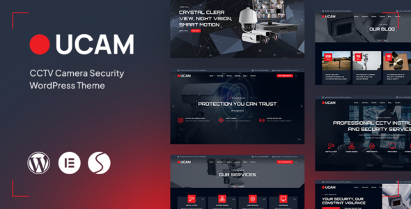 Ucam - CCTV Security Camera WordPress Theme - Software Technology