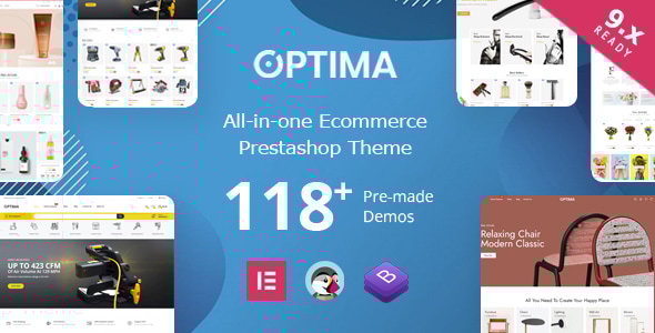 Optima Elementor - Multipurpose Prestashop 8.x, 9.x Theme - Technology PrestaShop