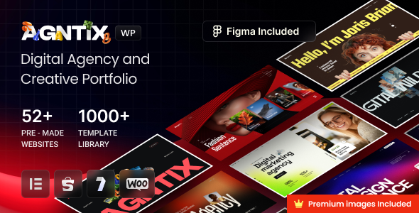 Agntix - Digital Agency & Creative Portfolio WordPress Theme - Creative WordPress Agntix - Digital Agency & Creative Portfolio WordPress Theme - Creative WordPress