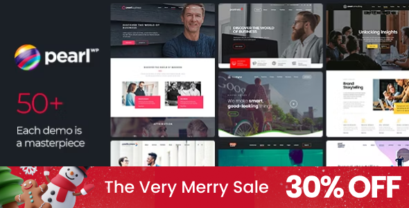 Pearl - Corporate Business WordPress Theme - Business Corporate