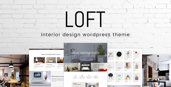 Loft - Interior Design WordPress Theme - Portfolio Creative