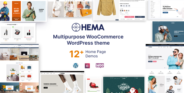 Hema – Multipurpose WooCommerce WordPress Theme - WooCommerce eCommerce