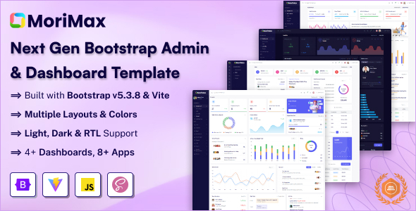 Morimax- Bootstrap Admin & Dashboard Template - Admin Templates Site Templates