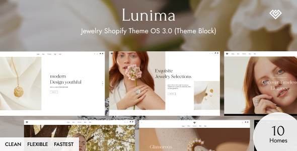 Preview of Lunima - Jewelry Shopify Theme OS 2.0