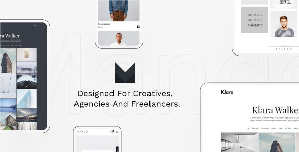 Mango - Portfolio WordPress Theme for Creatives - Portfolio Creative
