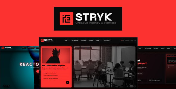 Stryk - Creative HTML Template - Creative Site Templates