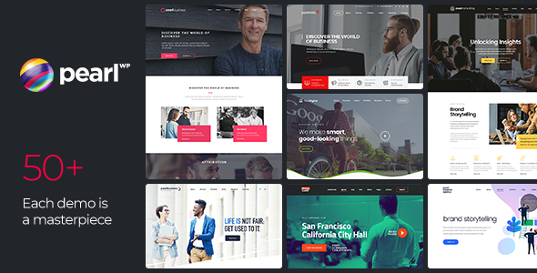 Pearl - Corporate Business WordPress Theme - Business Corporate