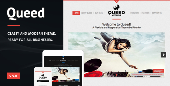 Queed - Business WordPress Theme - Portfolio Creative